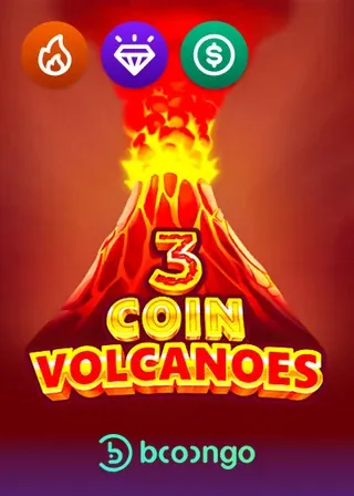 3 Coin Volcanoes by 3Oaks slot game